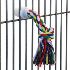 Cotton Rope Preening Parrot Toy - Small