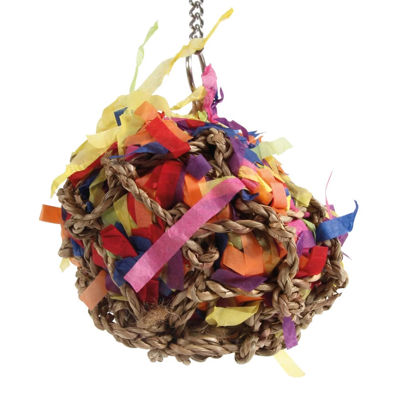 Shreddable Foraging Ball Parrot Toy - Small - Image 2