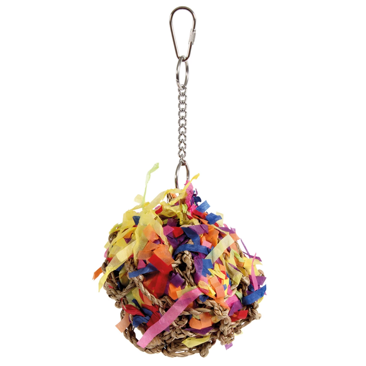 Shreddable Foraging Ball Parrot Toy - Small - Image 4