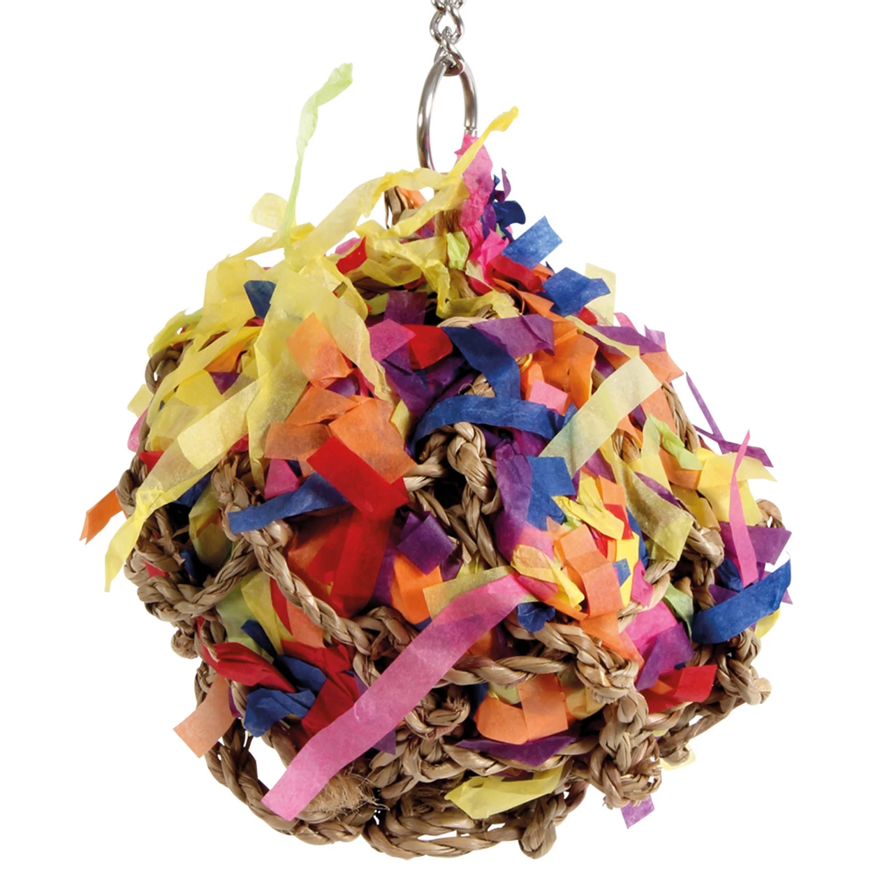 Shreddable Foraging Ball Parrot Toy - Small