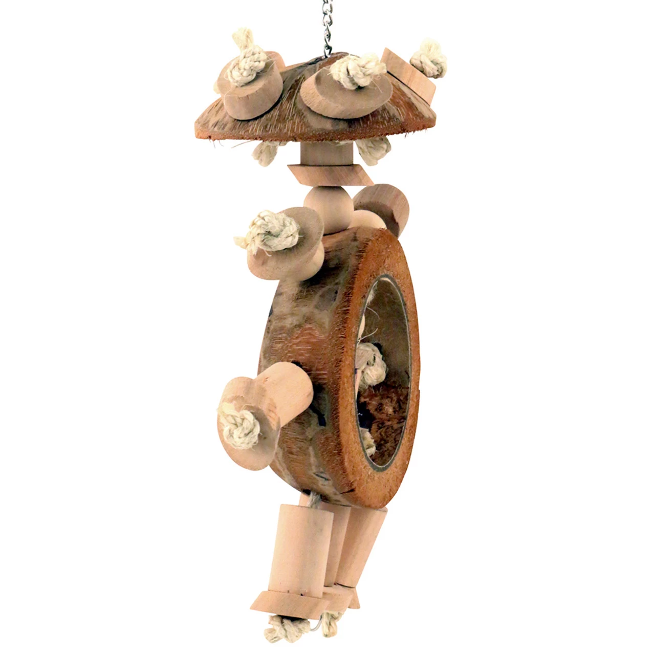 Coco Shooting Star Natural Parrot Toy - Image 2