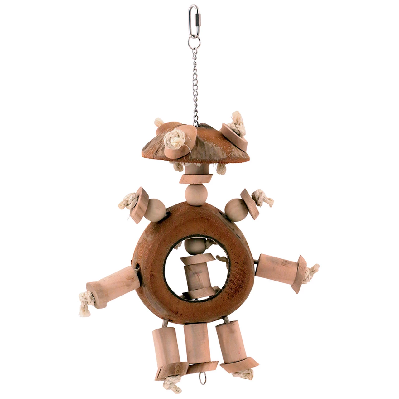 Coco Shooting Star Natural Parrot Toy - Image 3