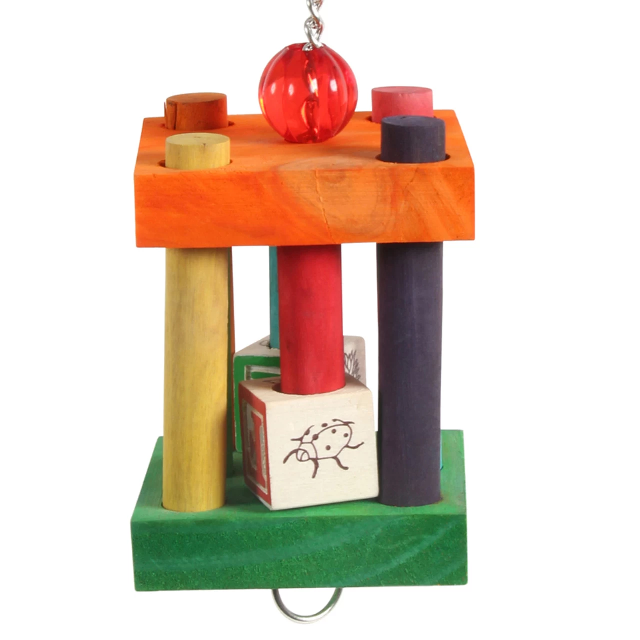 Small Jail Break Foraging Parrot Toy - Image 3