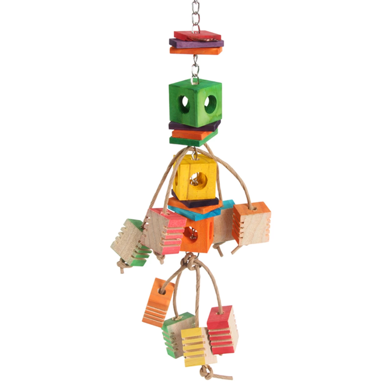 Dancing Foraging Cubes Parrot Toy - Image 2