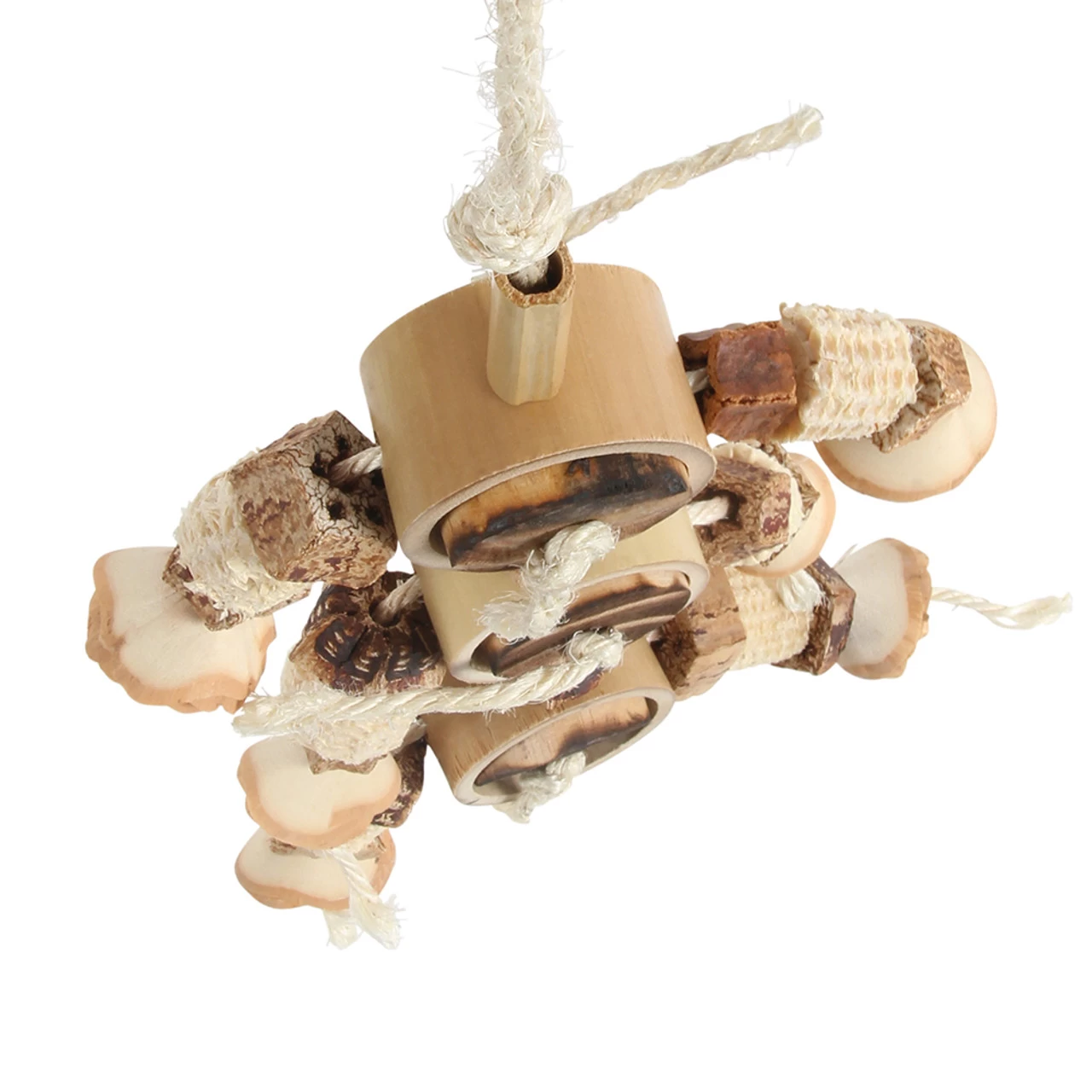 Natural Rings Parrot Toy - Large - Image 3