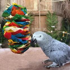 Corn Silk Cascade Parrot Toy - Large