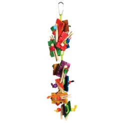 Peg Wiggler Parrot Toy