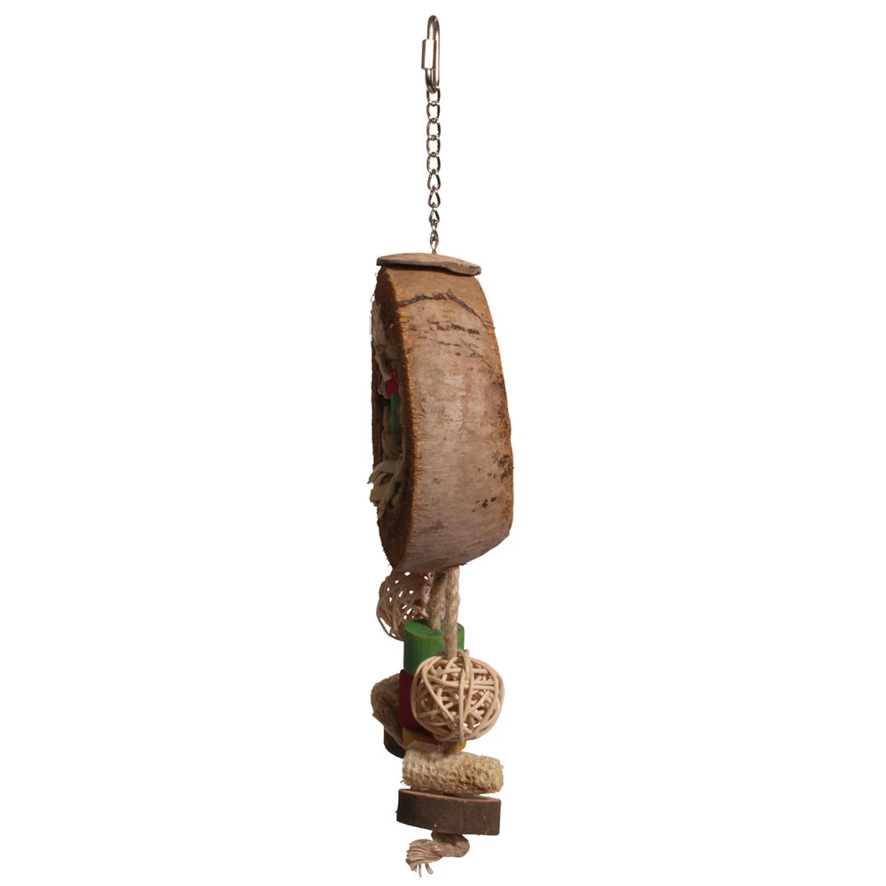 Coconut Eclipse Natural Parrot Toy - Image 3