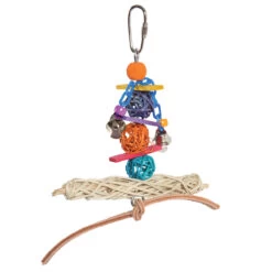 Vine Twist T-bar Parrot Toy