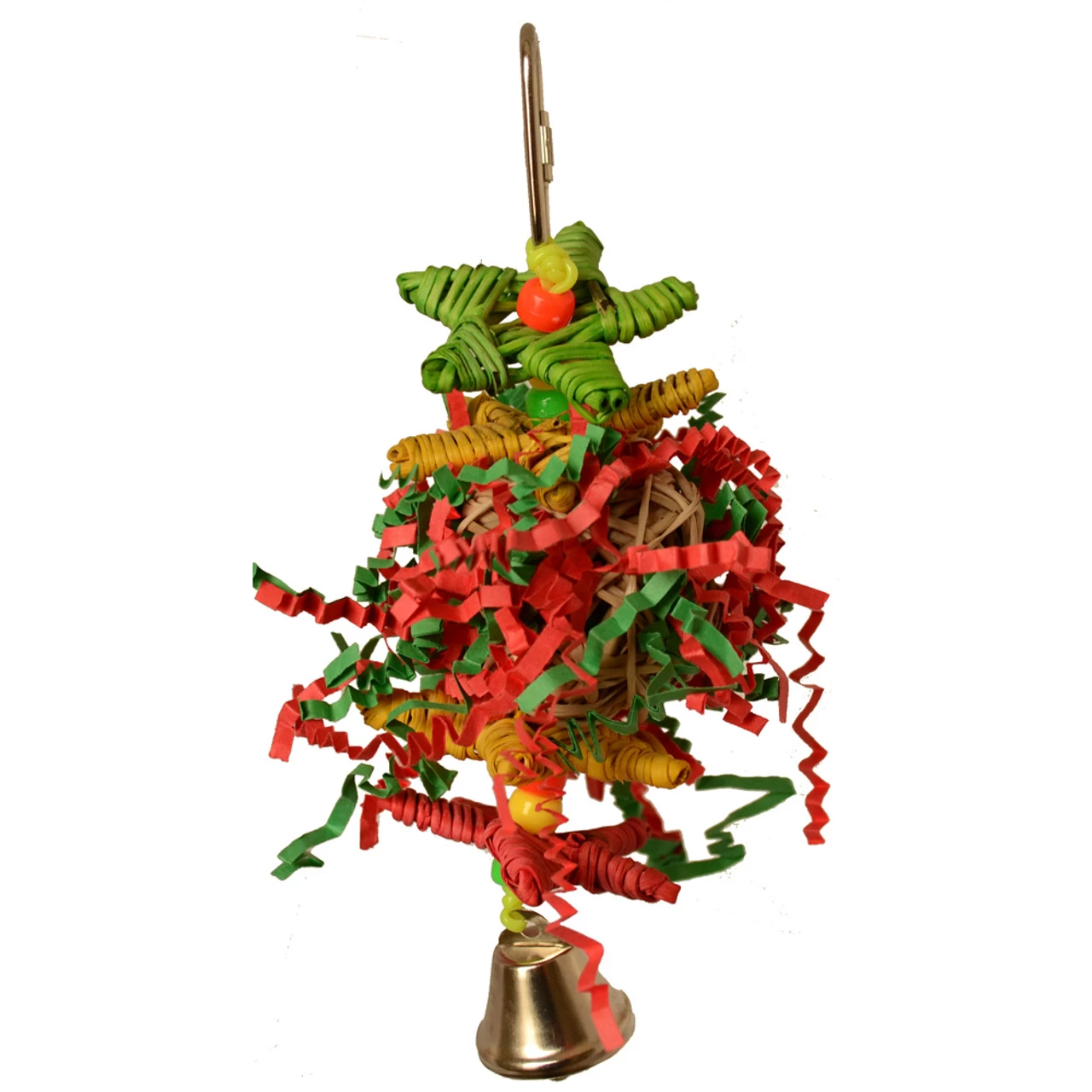 Christmas Crinkle Little Star Parrot Toy - Image 2