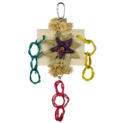 Balsa Busy Centre Chewable Small Parrot Toy