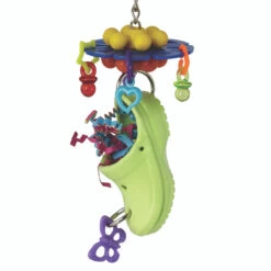 What A Croc Small Chewable Foraging Parrot Toy