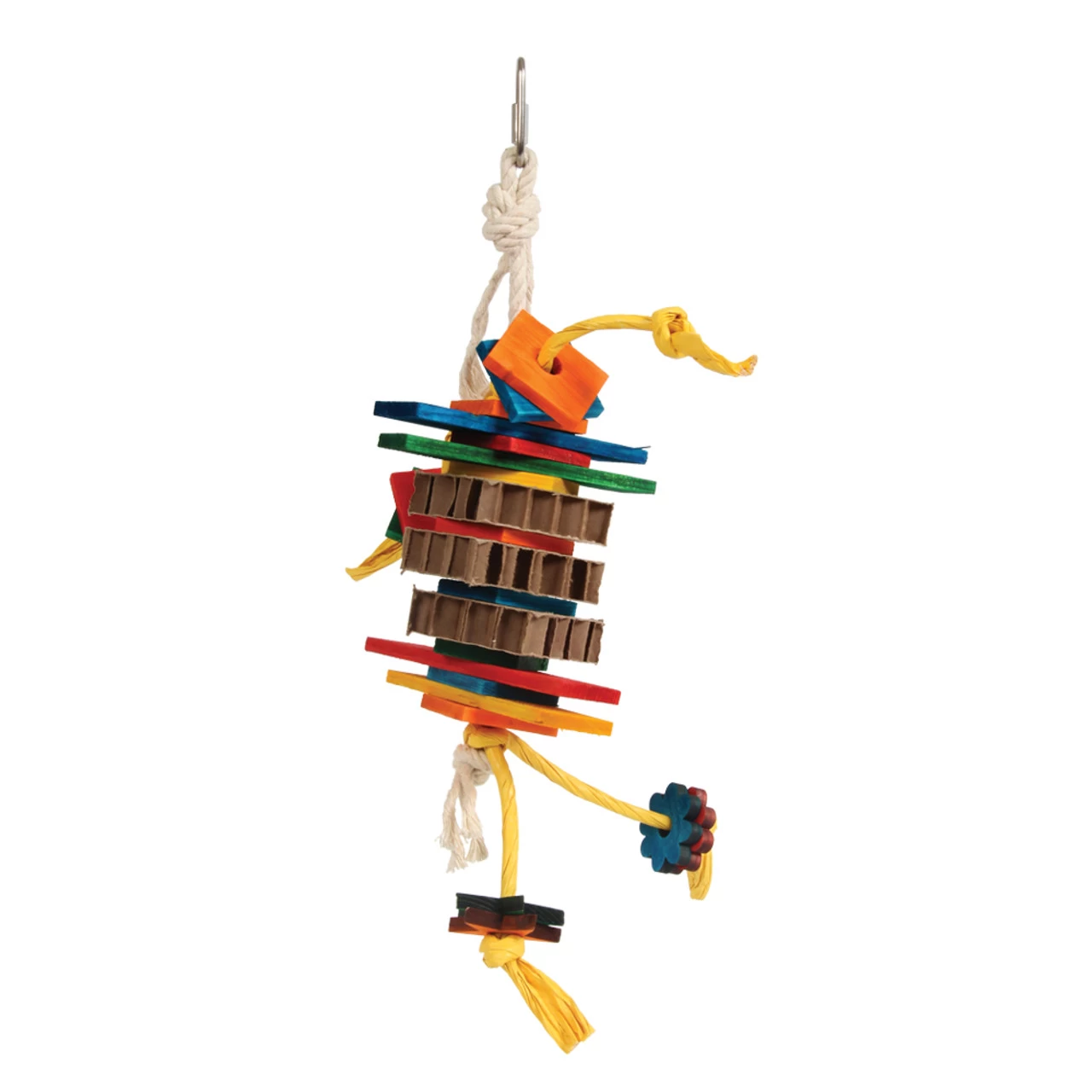 Dynamite Wood & Rope Parrot Toy - Small - Image 2