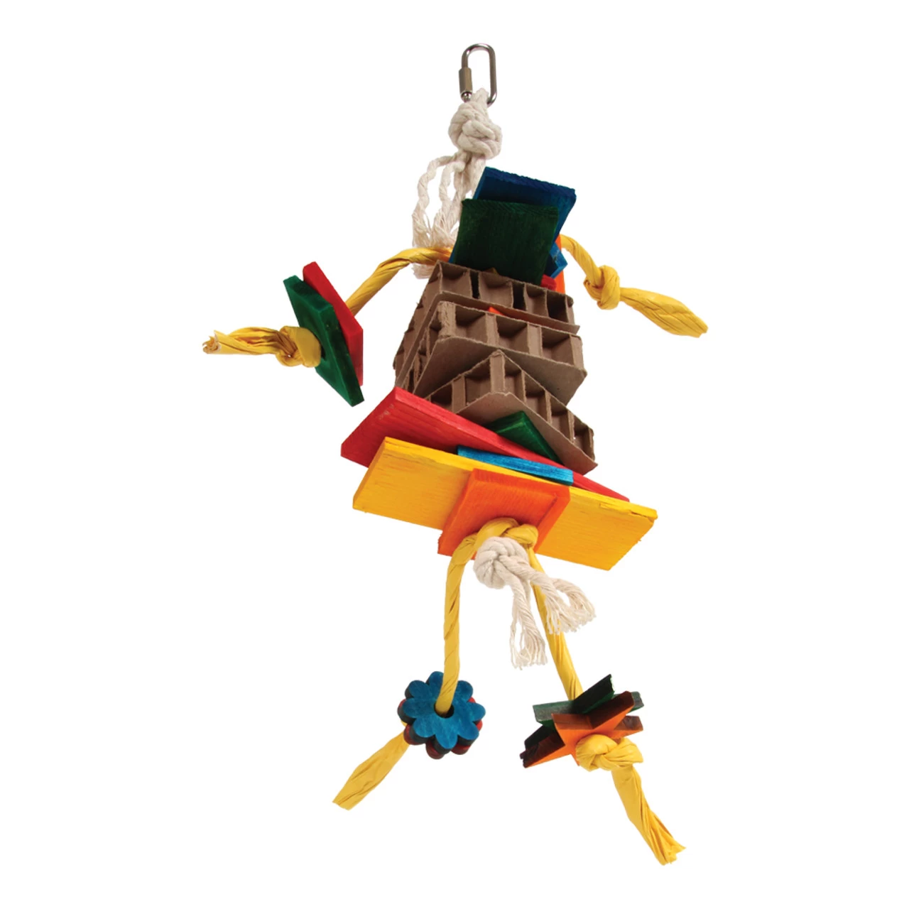 Dynamite Wood & Rope Parrot Toy - Small - Image 4
