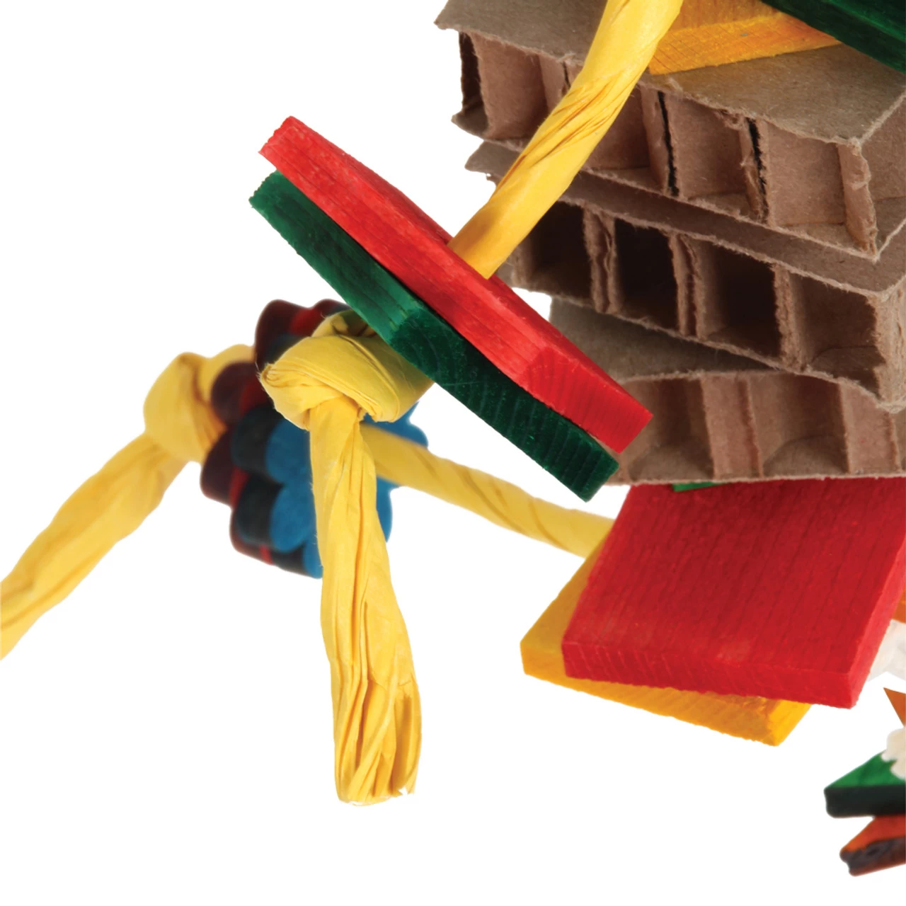 Dynamite Wood & Rope Parrot Toy - Small - Image 5