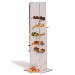 Birdie Plunk Puzzle Tower Foraging Parrot Toy - Large