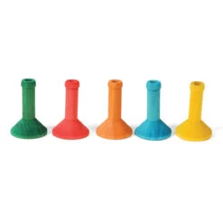 Pack Of 5 Wood Cylinders Parrot Toy Making Parts