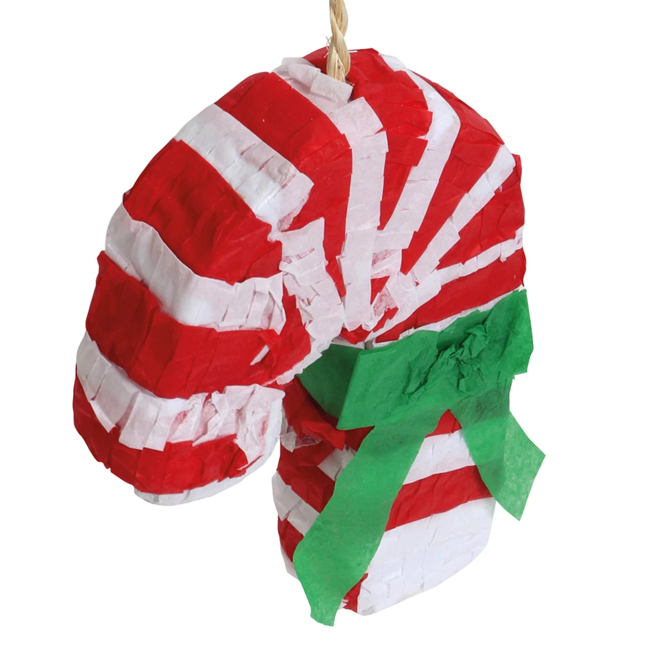 Christmas Candy Cane Pinata Parrot Toy - Fill Your Own - Image 2