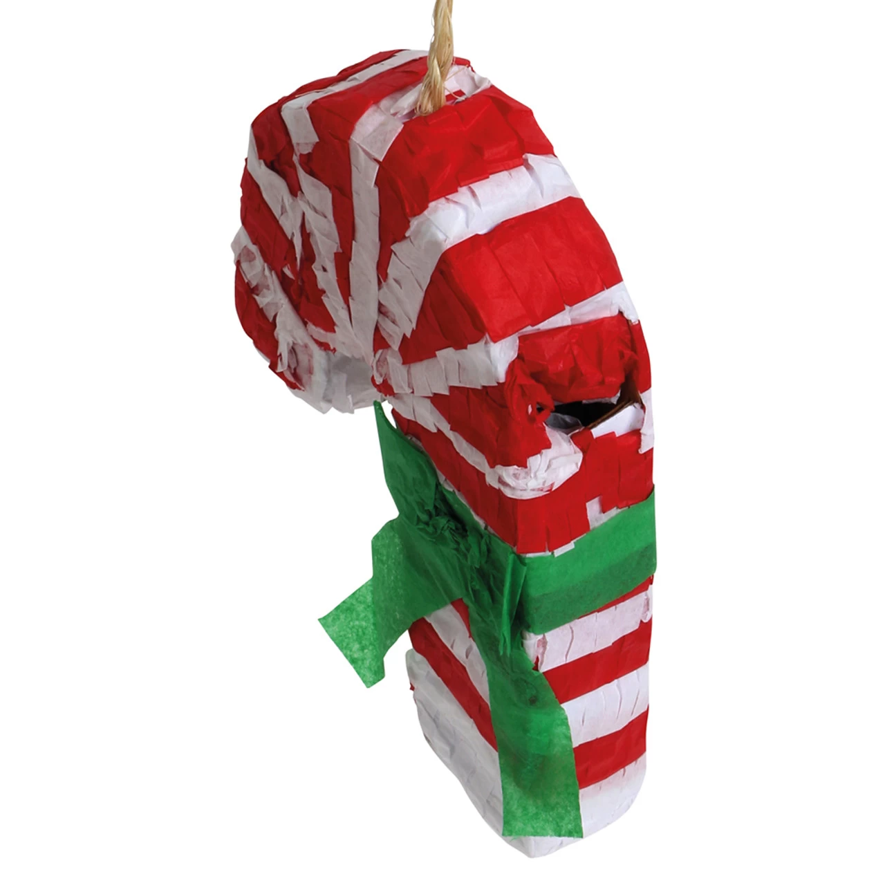Christmas Candy Cane Pinata Parrot Toy - Fill Your Own - Image 3
