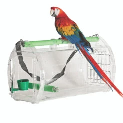 Large Perch And Go Acrylic Parrot Carrier