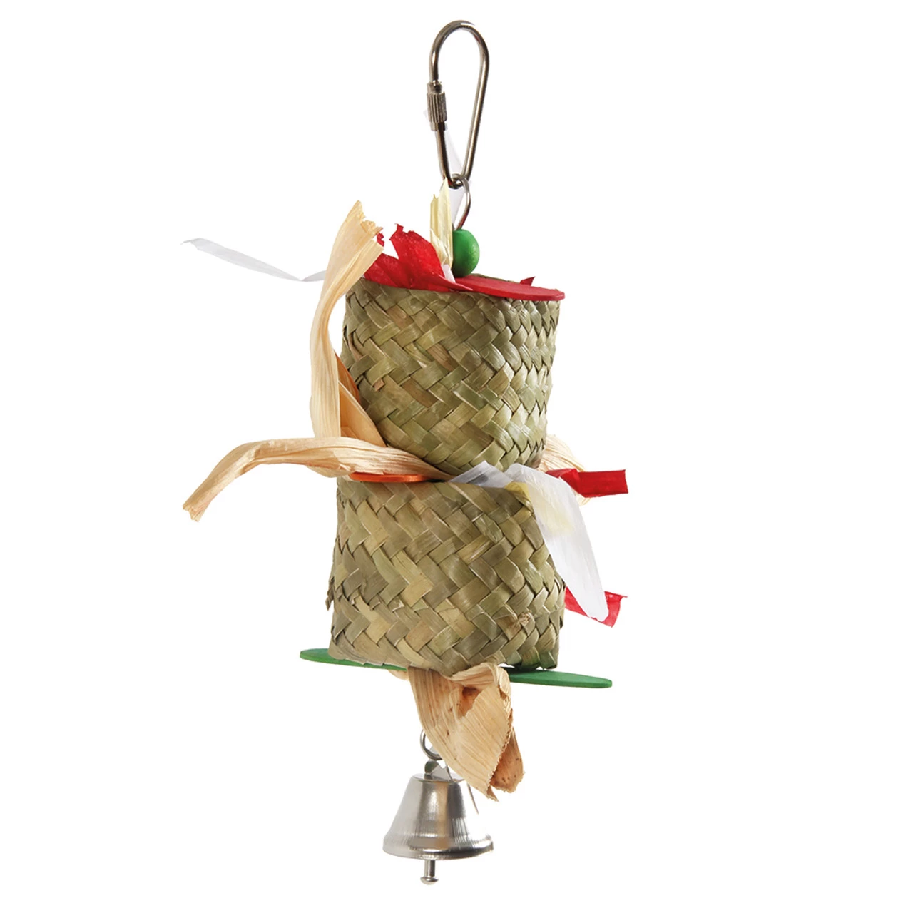 Double Grass Cups Parrot Toy - Image 5