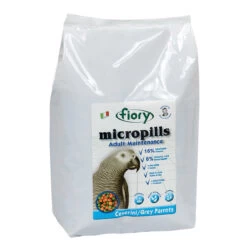 Fiory MicroPills Cold Pressed Pellets African Grey Parrot Food 2.5kg