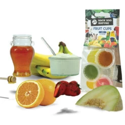 Pack Of 6 Assorted Jelly Cup Parrot Treats