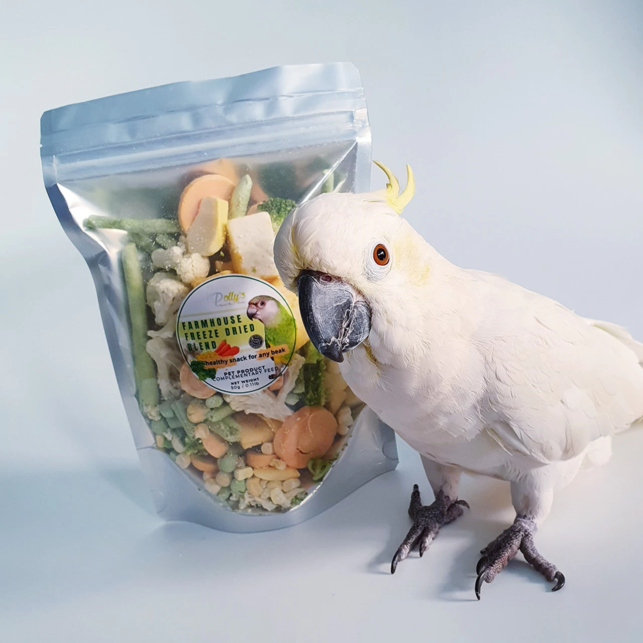 Farm House Freeze Dried Veggie Mix For Parrots 50g - Image 4