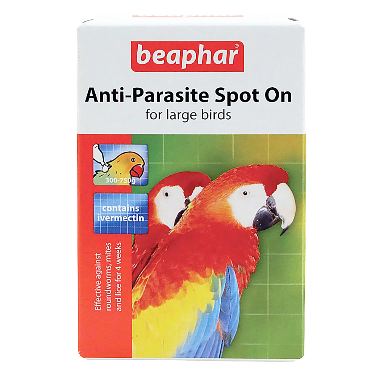 Anti-Parasite Spot On - Greys, Amazons, Macaws Etc