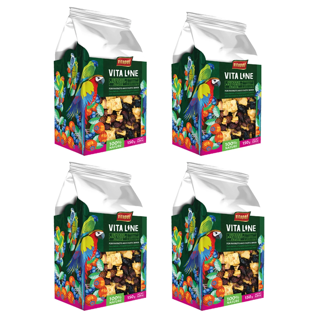 Vitapol Vita Line Orchard & Forest Fruits - 150g - Case Of 4