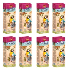 Vitapol Maxi Parrot Sticks Twinpack - Pistachio - Case Of 8