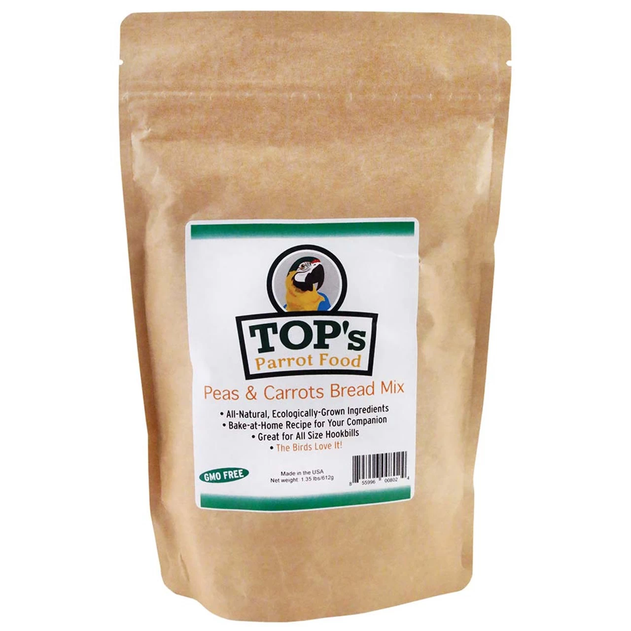 TOP's Peas And Carrots Birdie Bread Mix 1.36lb