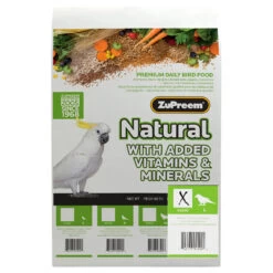 ZuPreem Natural Complete Large Parrot Food 20lb