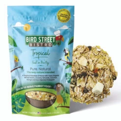 Bird Street Bistro Tropical Feast On The Fly Parrot Food 11oz
