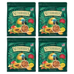 Lafeber NutriBerries Tropical Fruit Complete Parrot Food 1.36kg - Case Of 4