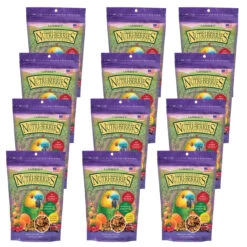 Lafeber NutriBerries Sunny Orchard 284g Complete Parrot Food Case Of 12