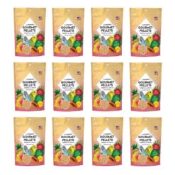 Lafeber Gourmet Pellets Tropical Fruit 567g Complete Budgie Food Case Of 12