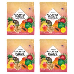 Lafeber Gourmet Pellets Tropical Fruit 1.8kg Complete Conure Food - Case Of 4
