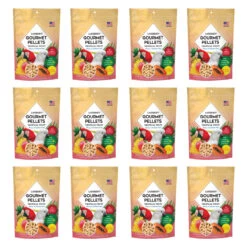 Lafeber Gourmet Pellets Tropical Fruit 567g Large Parrot Complete Food Case Of 12