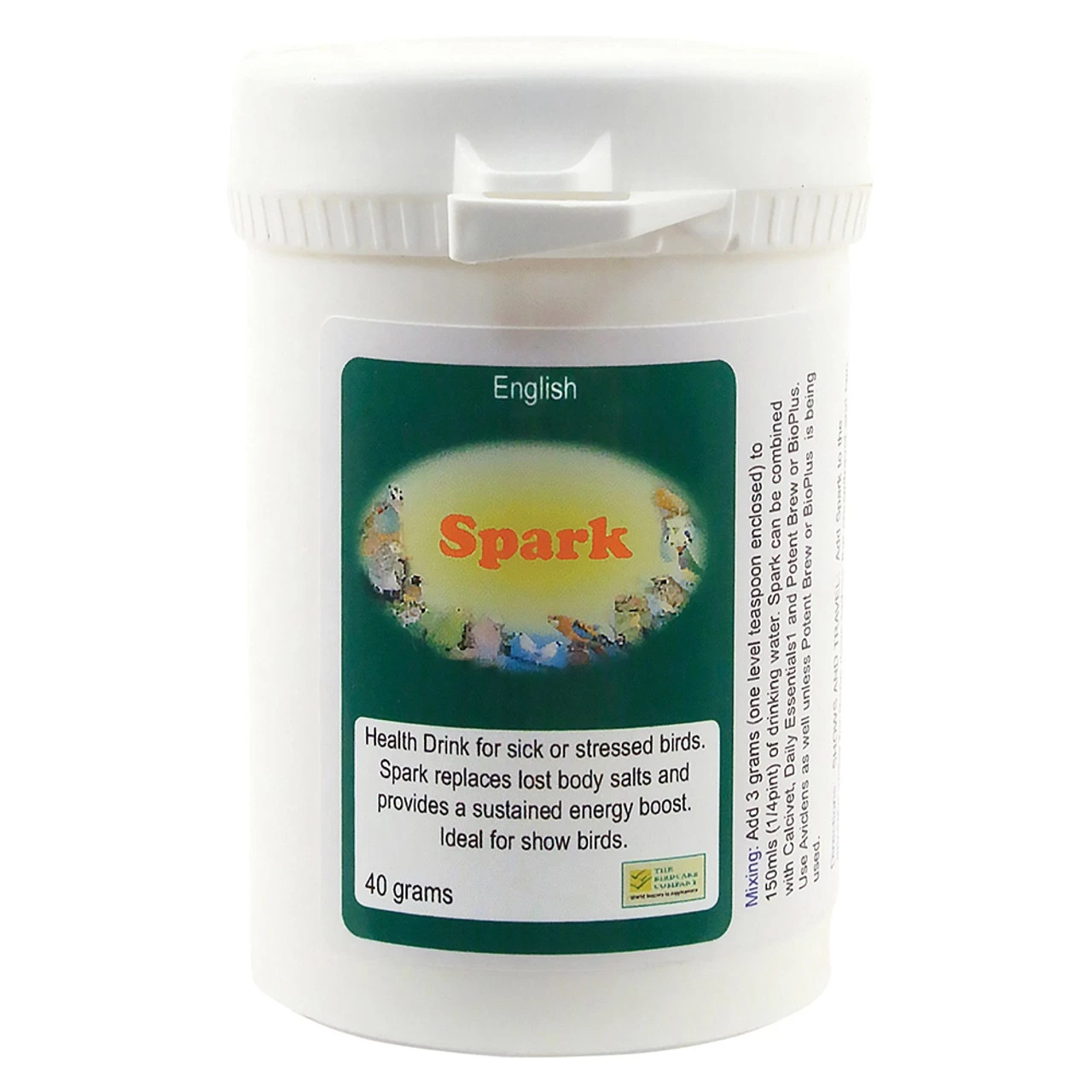 Spark Tonic - 40g - Energy Boosting Bird Supplement