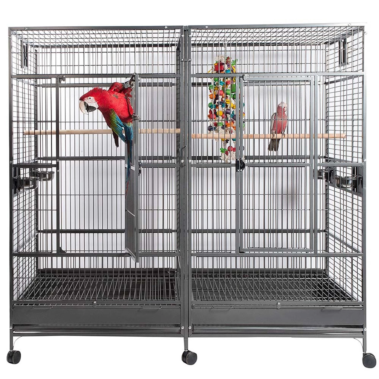 Nova 2 Large Parrot Cage With Divider