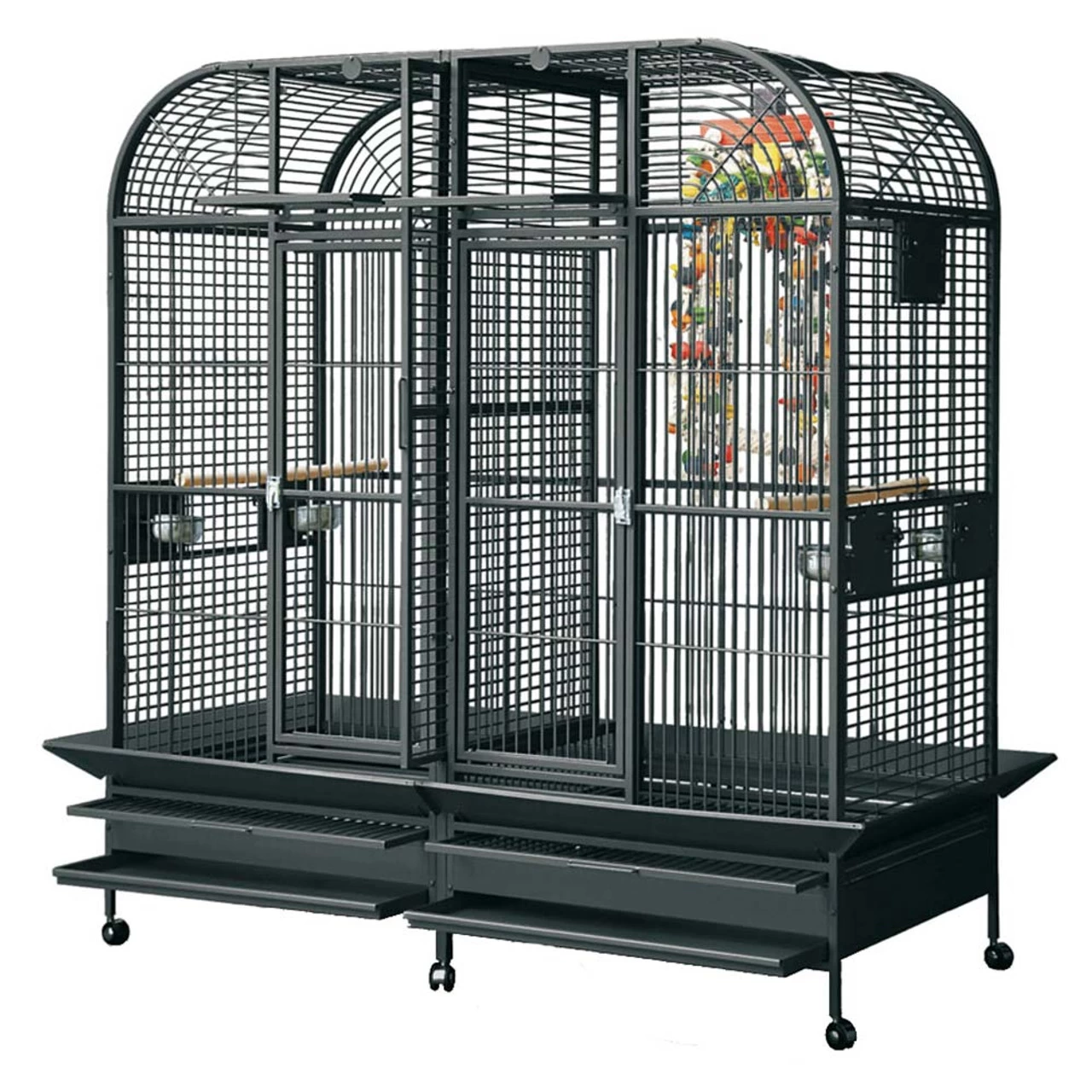 Castello 2 Large Parrot Cage With Divider